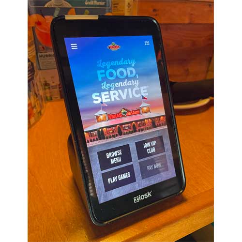 Texas Roadhouse Partners With Ziosk to Roll Out a Tableside Ordering