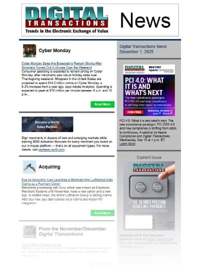 Cyber Monday Spending Projected to Grow; Eye on Acquiring; Klarna Black Friday Volume up 45%