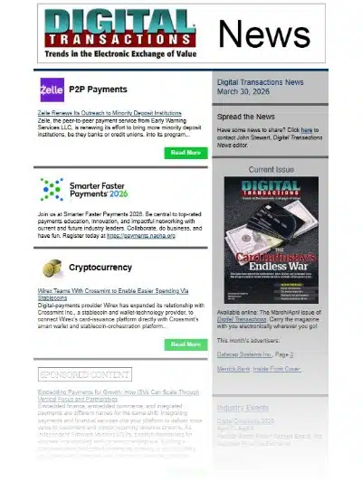 Zelle Boosts MDI Outreach; Wirex, Crossmint Working on Easing Stablecoin Access; Metro Picks nFinia