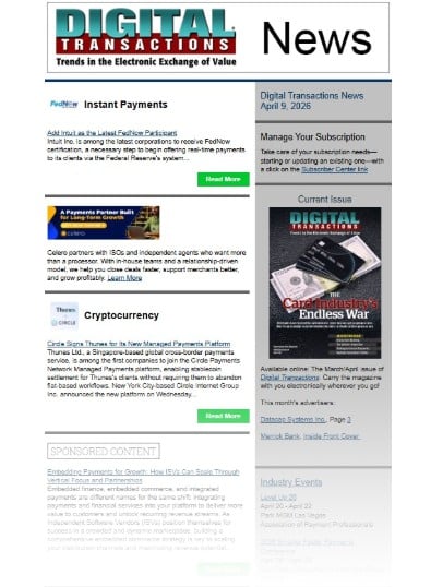 Intuit Signs on to FedNow; Thunes’s X-Border Circle Move; PayPal Links on Canva