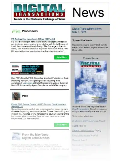 FIS Outlines AI’s Crime-Fighting Goals ; Eye on POS; Plus Weekly Recap